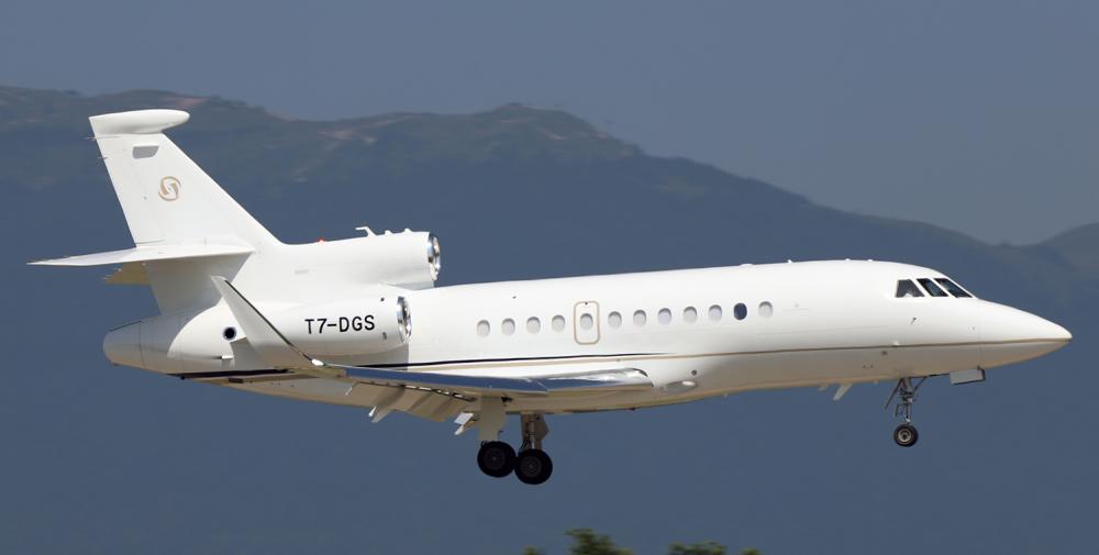 T7-DGS • Dassault Falcon 900EX • Dragan Solak zakenjet