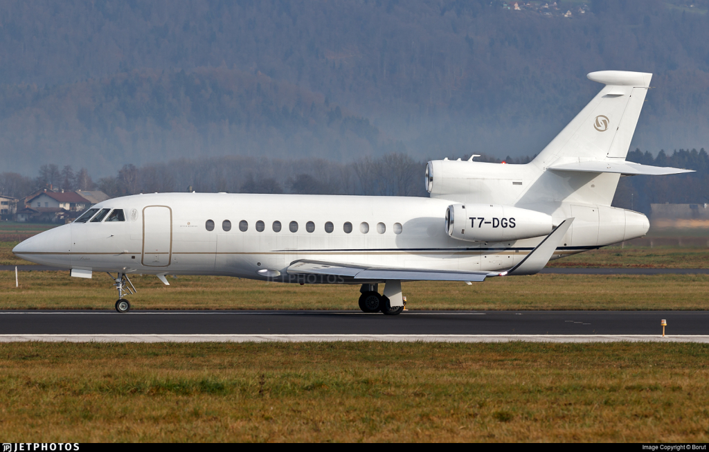 T7-DGS • Dassault Falcon 900EX • Dragan Solak zakenjet