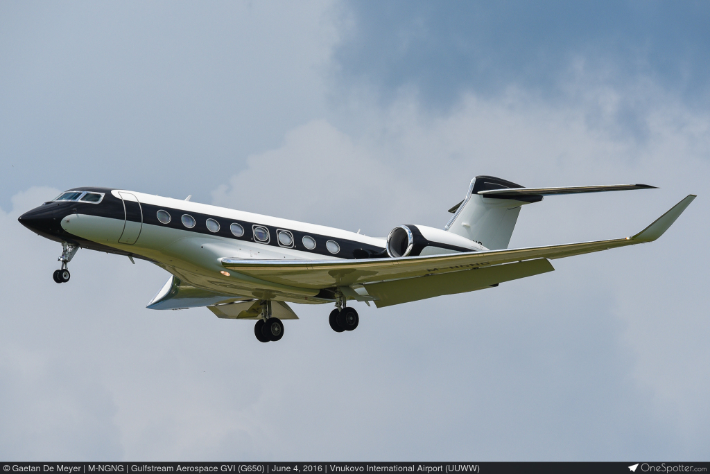 T7-NGNG Gulfstream G650 Owner God Nisanov private jet