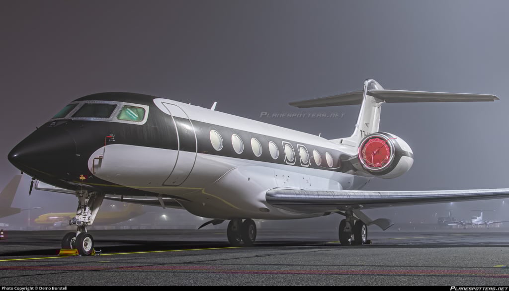 T7-NGNG Gulfstream G650 Owner God Nisanov private jet
