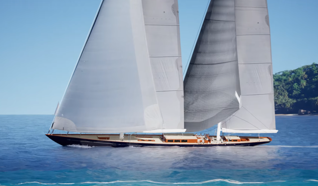 AQUARIUS II Yacht • 45M Royal Huisman Sailing SuperYacht