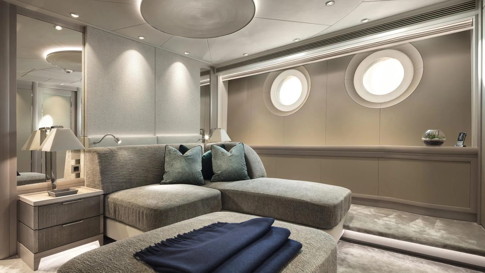 Heesen jacht IRISHA interieur 