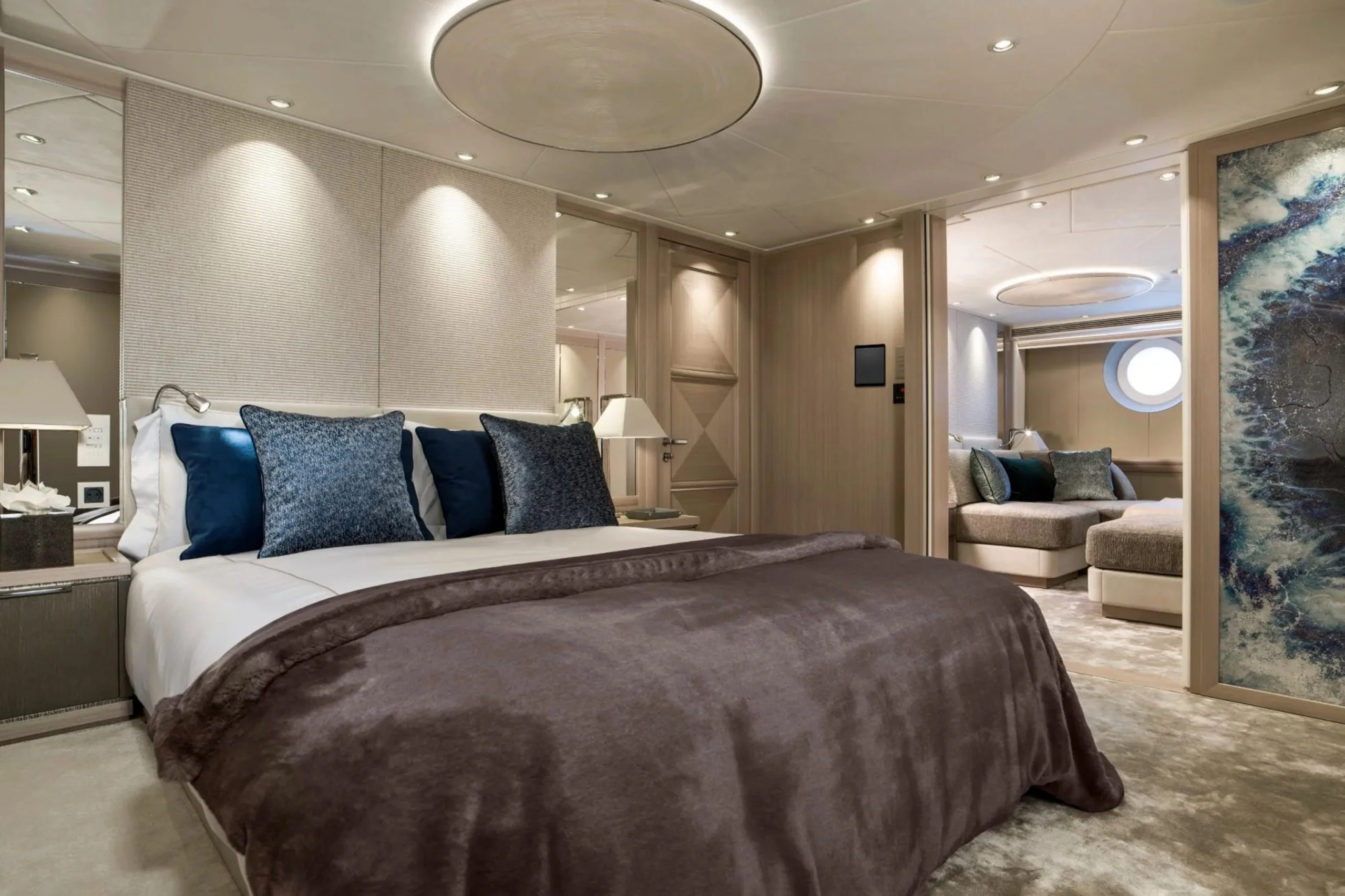 Heesen jacht IRISHA interieur 