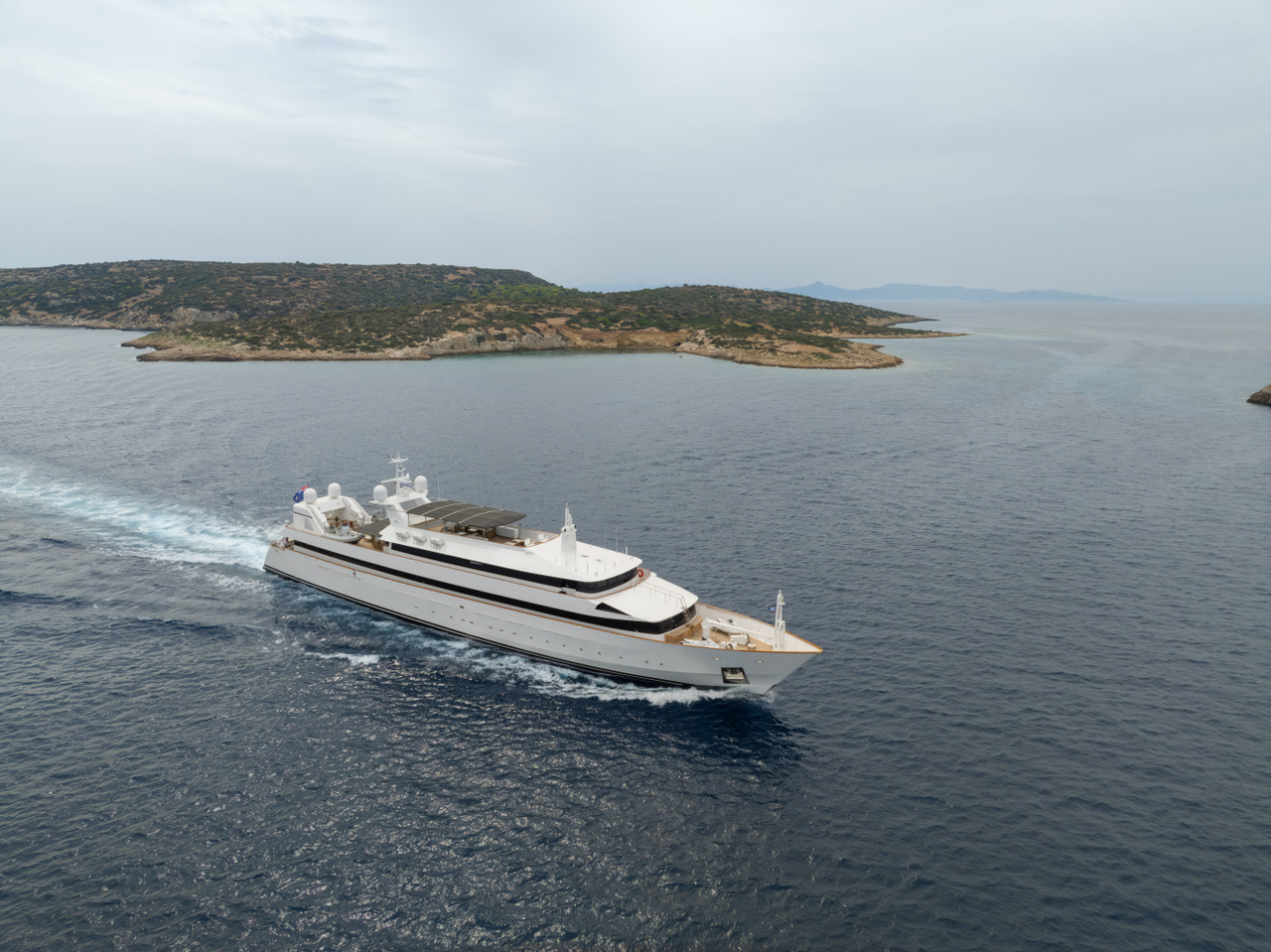 ADAMAS V Yacht – Cantieri Nicolini – 1987 – Proprietario Nikolas Pateras