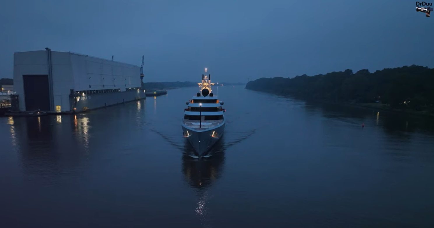Lurssen Dragonfly yatı – 2024 – Sergey Brin süperyatı