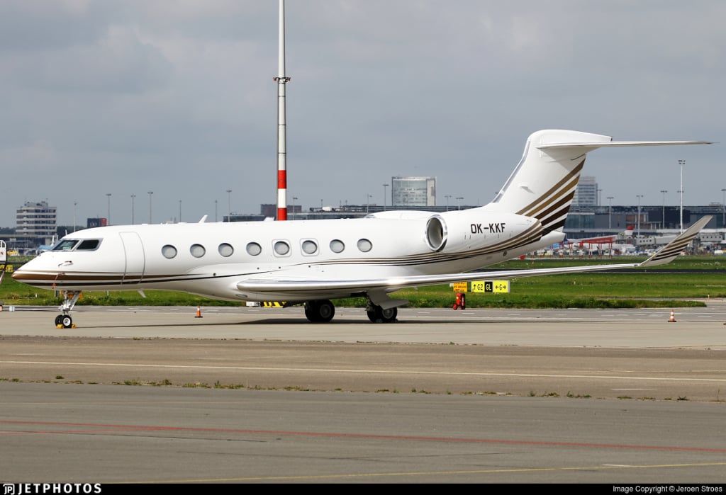 OK-KKF Gulfstream G650ER Karel Komarek zakenjet