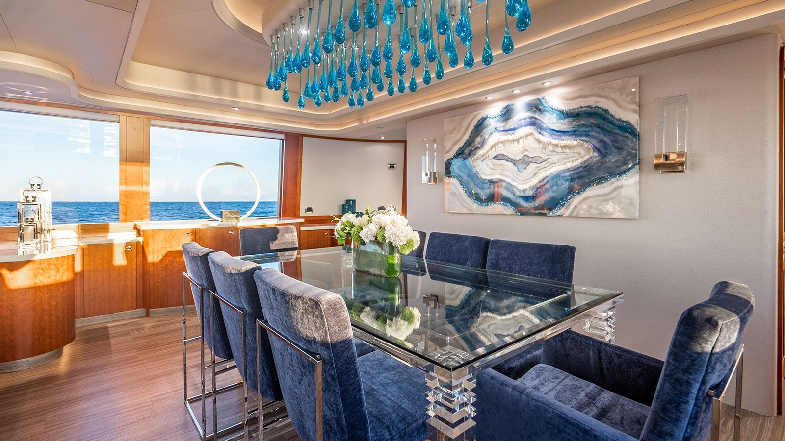 Intérieur du yacht Westport KEMOSABE 