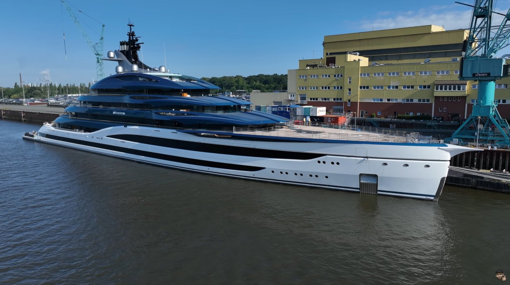 DEEP BLUE Yacht – Lurssen – 2025 – Owner Richard Liu Qiangdong