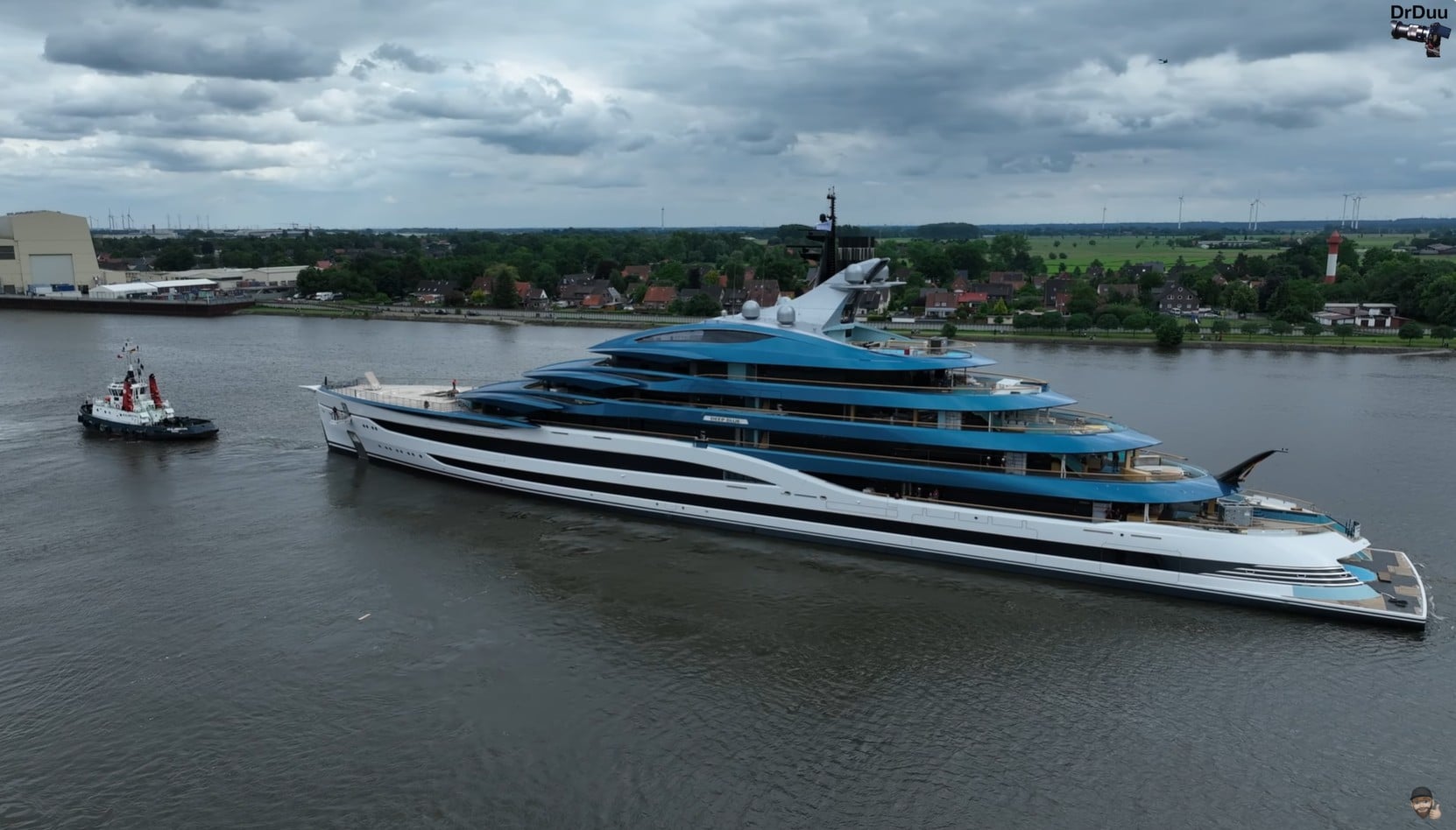 DEEP BLUE Yacht – Lurssen – 2025 – Owner Richard Liu Qiangdong