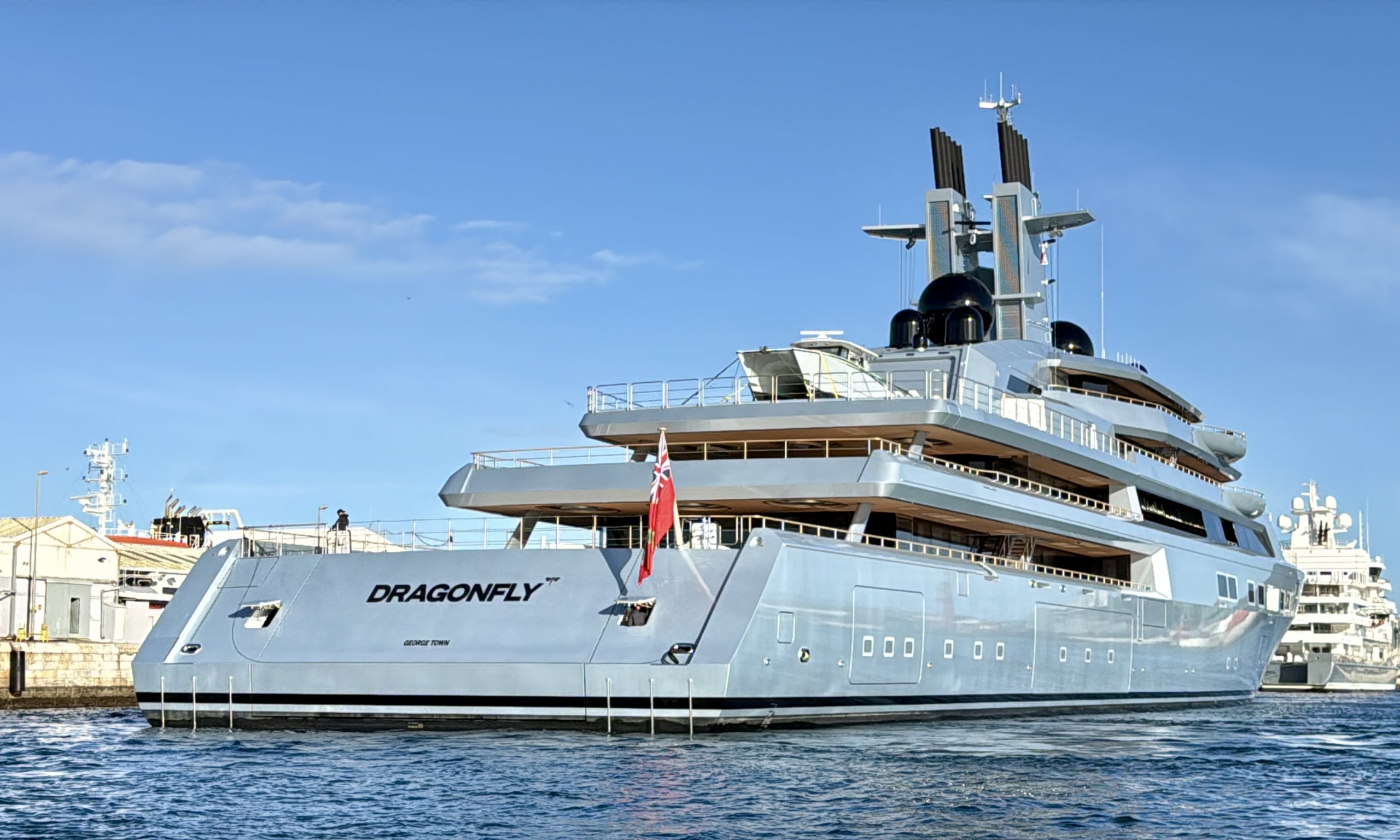 DRAGONFLY yacht – Lurssen – 2024 – owner Sergey Brin