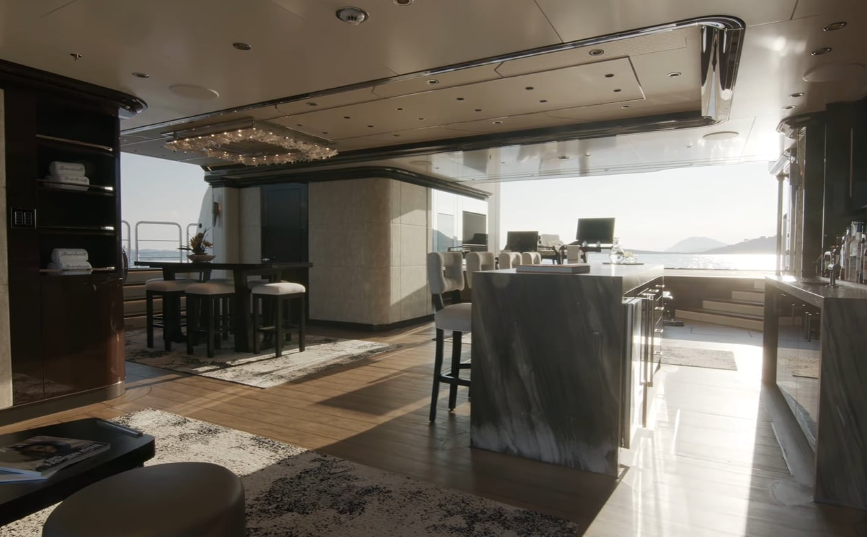 Feadship yacht Boardwalk interior