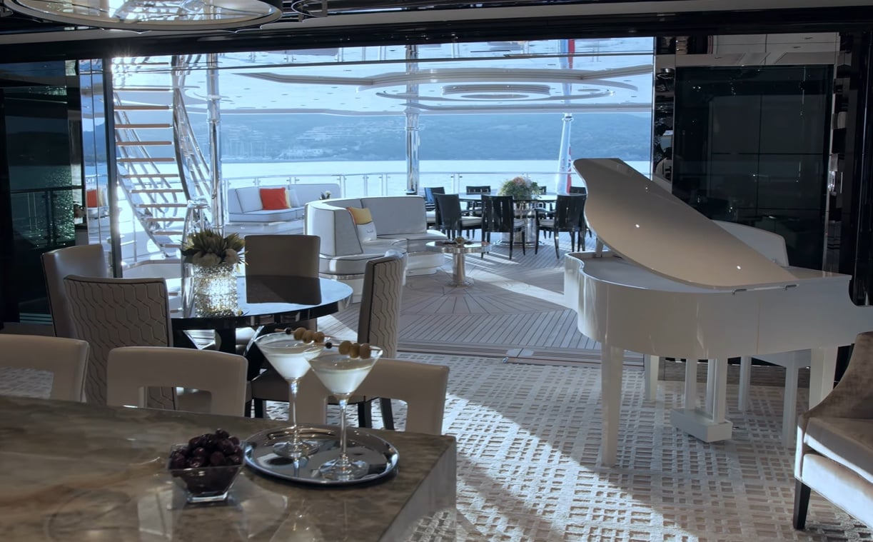 Feadship yacht Boardwalk interior