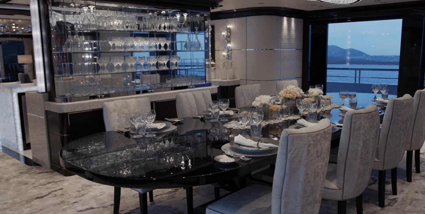 Feadship yacht Boardwalk interior