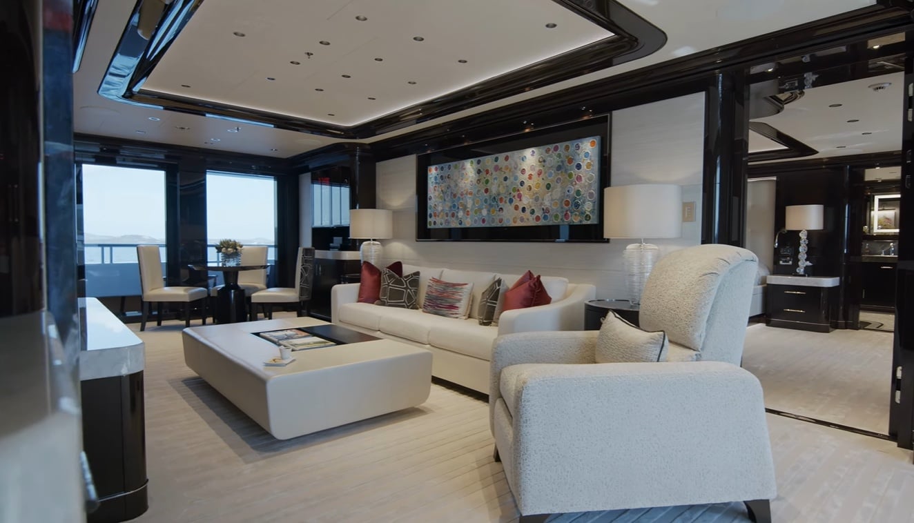 Feadship yacht Boardwalk interior